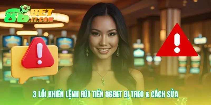 Những lưu ý giúp lệnh rút tiền 86bet luôn suôn sẻ