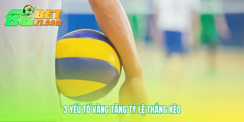 Công thức chiến thắng kèo bóng chuyền không chỉ là may mắn