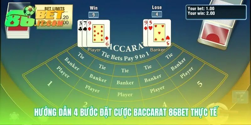 Biến lý thuyết thành ván cược baccarat 86bet thực tế