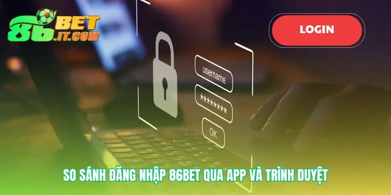 Chọn lối vào Đăng nhập 86bet phù hợp phong cách